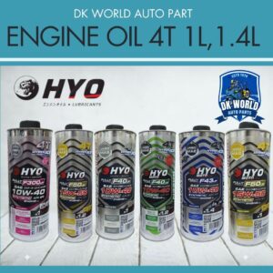 READY STOCK HYO Engine Oil 1L/ 1.2L/ 1.4L F50 Minyak Engine Murah engine oil 4T 4AT SEMI FULLY Synthetic Yamaha RS150 RSX Vario160 Y15zr 135LC Fully Semi Synthetic Automotive Motorcycle