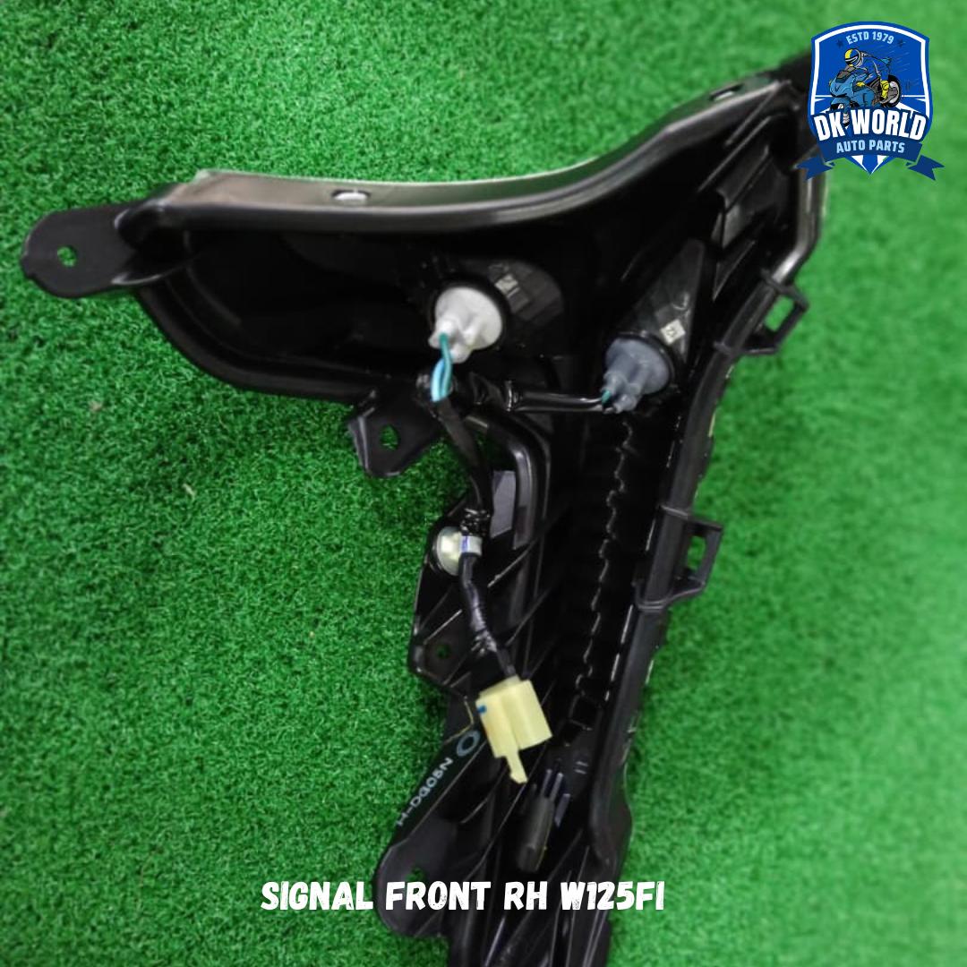 100% ORIGINAL SIGNAL FRONT RH W125FI/ SIGNAL FRONT L/H W125FI untuk Model W125FI - Image 5
