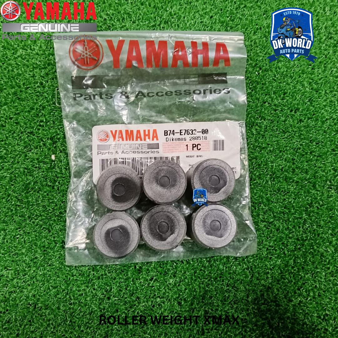 100% ORIGINAL YAMAHA YAMAHA XMAX 250 B74-E7632-00 ROLLER / WEIGHT STANDARD ORIGINAL YAMAHA INDONESIA