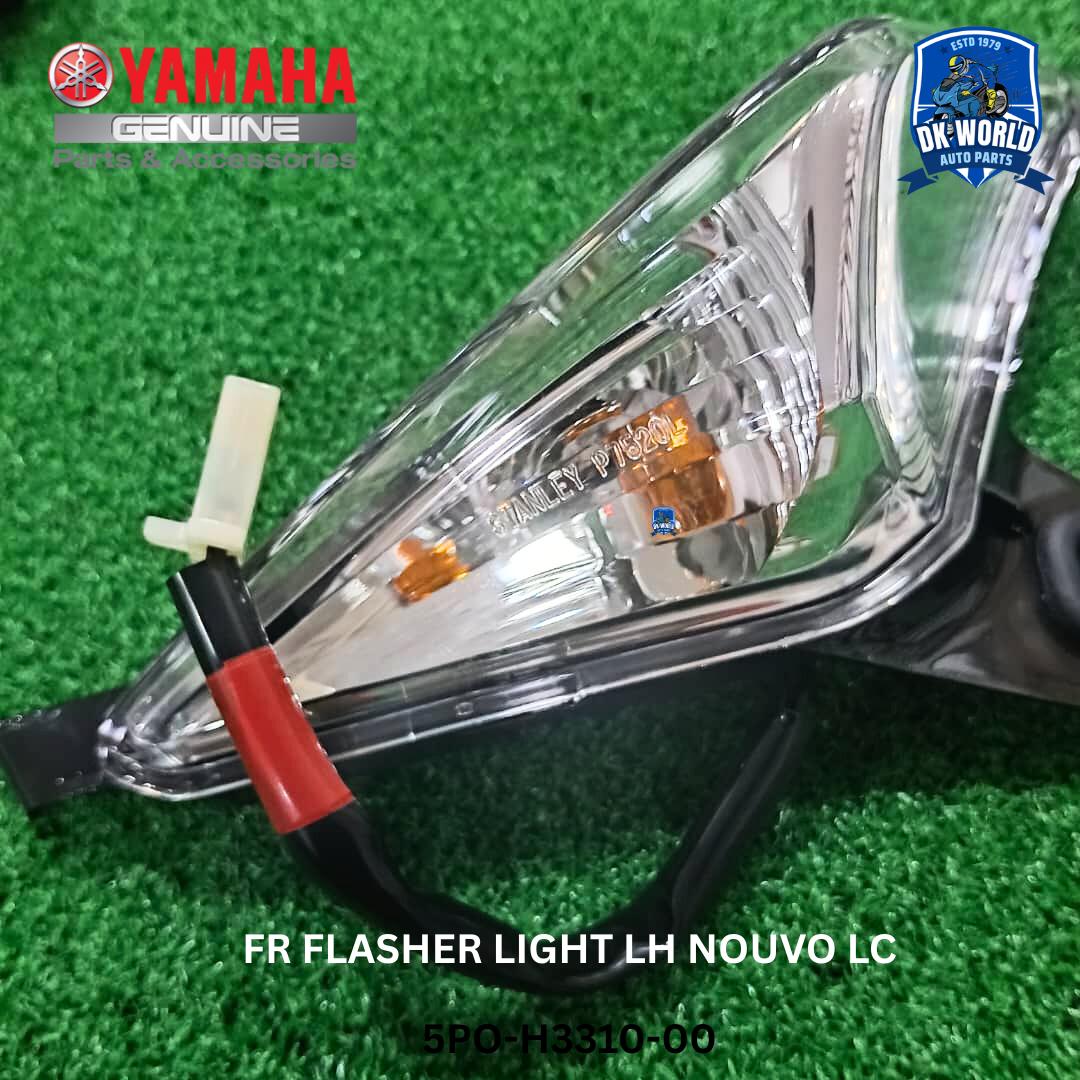 Yamaha FR FLASHER LIGHT NOUVO LC 100% ORIGINAL PART NO. LH 5PO-H3310-00 & 5P0-H3320-00 Lampu Isyarat Belakang Standard - Image 2