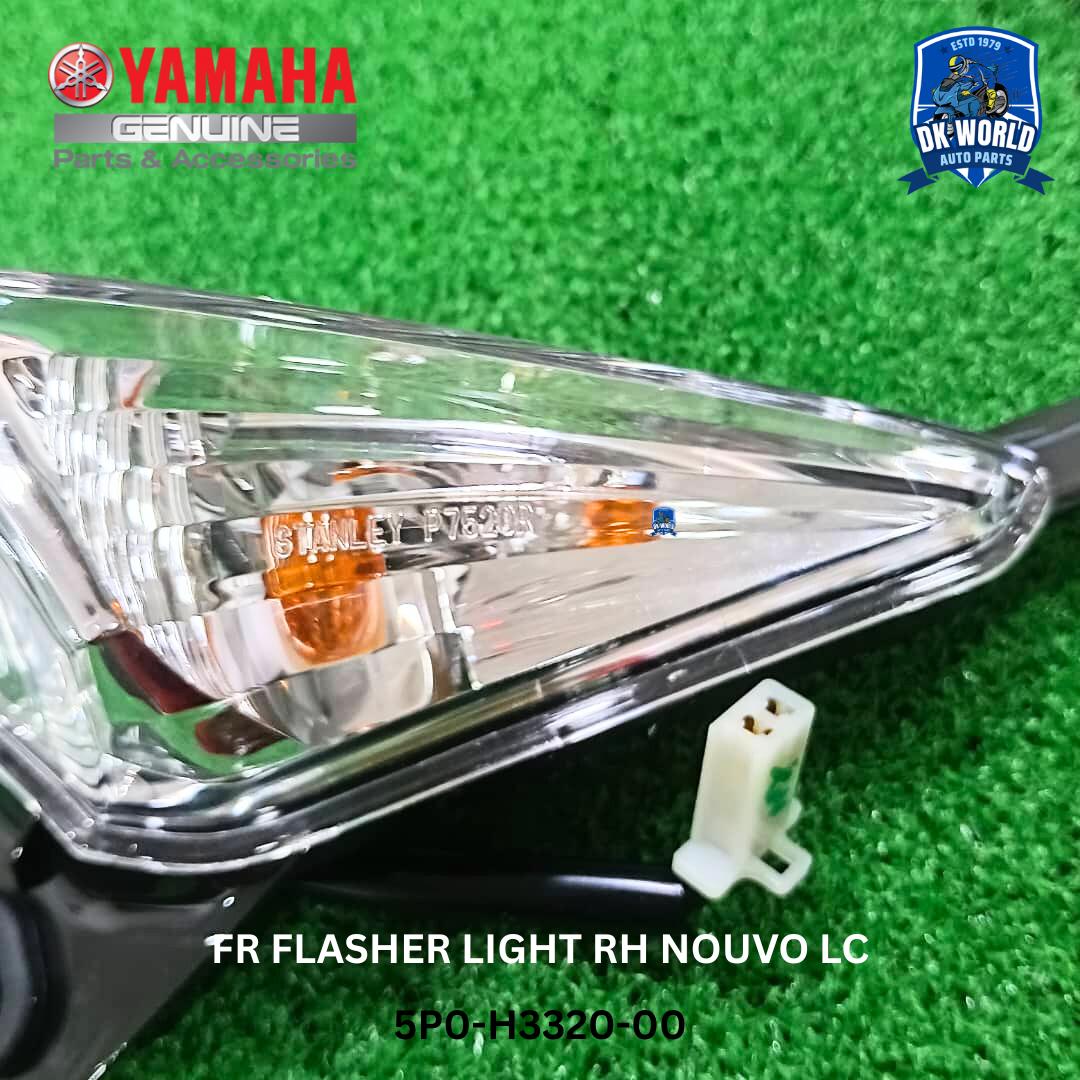 Yamaha FR FLASHER LIGHT NOUVO LC 100% ORIGINAL PART NO. LH 5PO-H3310-00 & 5P0-H3320-00 Lampu Isyarat Belakang Standard - Image 4