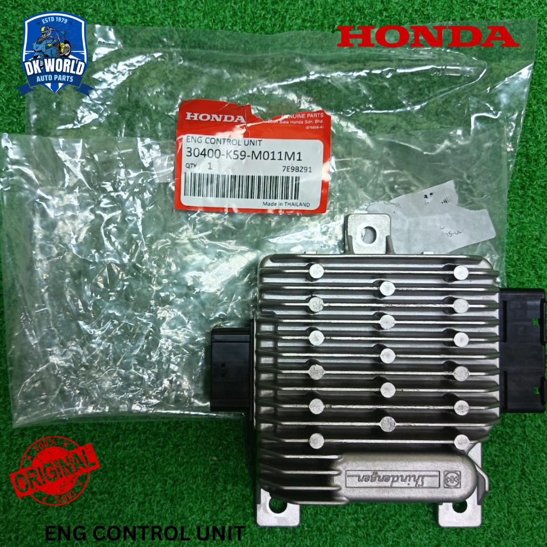 100% ORIGINAL HONDA Engine Control Unit ( 30400-K59-M011 ) Vario150 Honda Original Ready Stock 30400-K59-MO11M10 Honda Unit Kawalan ENG Asli 100% Dengan Nombor Bahagian 30400-K59-MO11M Untuk Automot - Image 2