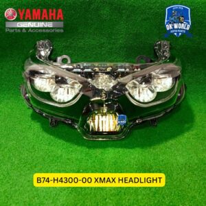 [100% ORI YAMAHA] XMAX 250 X MAX 250 HEADLIGHT ASSY LAMPU DEPAN XYAMAHAMAX HEAD LAMP B74 H4300 00