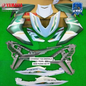 100% ORIGINAL YAMAHA Y16 ABS V2 COVER SET BODY SET 2025 HLY BSM-F1000-A0-PF  EMERALD PEARL COVER SET Y16 FIERY RED  BSM-F1000-A0-PS DESERT STEEL BSM-F1000-A0-P2