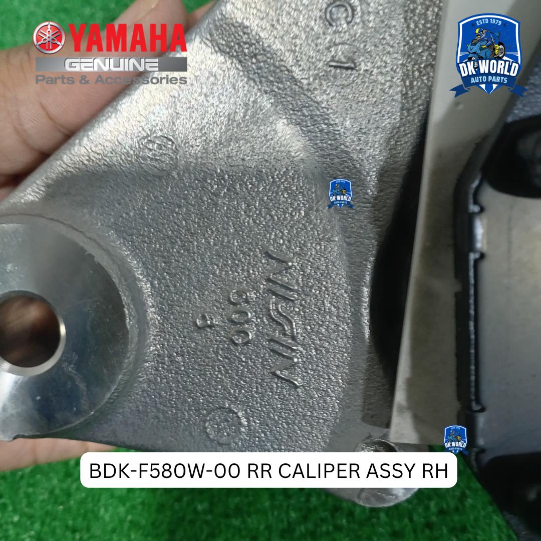 YAMAHA 135LC FI RR.CALIPER ASSY RH ORIGINAL (BDK-F580W-00) YAMAHA LC135 V8 FI 135LC REAR BRAKE CALIPER ASSY MASTER PUMP BREK CALIPER BELAKANG 100% ORIGINAL HLY BDK-F580W-00 - Image 5